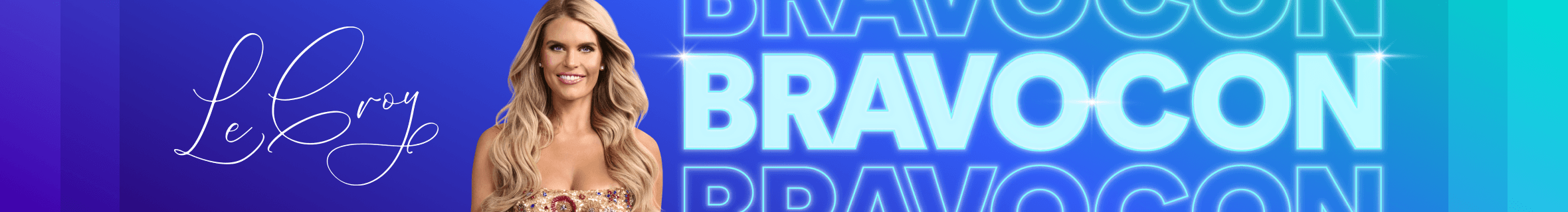 Shop LeCroy Logo on blue gradient background header