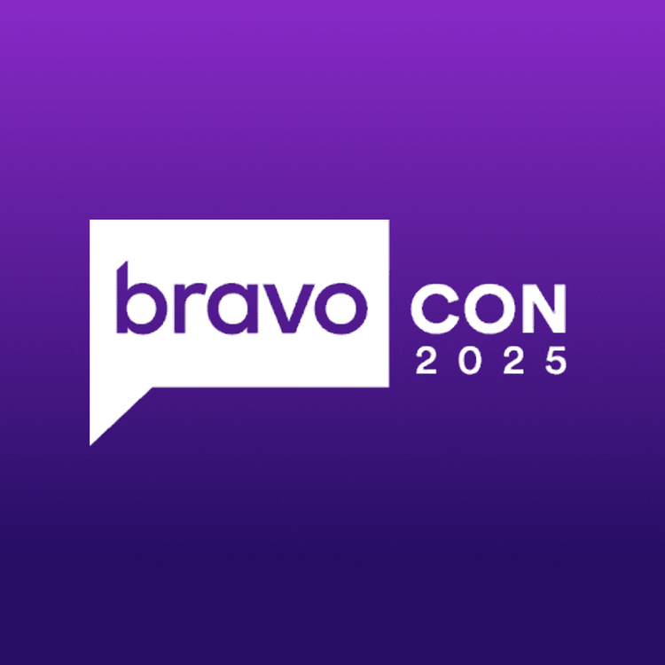 BravoCon 2025 logo on purple gradient.
