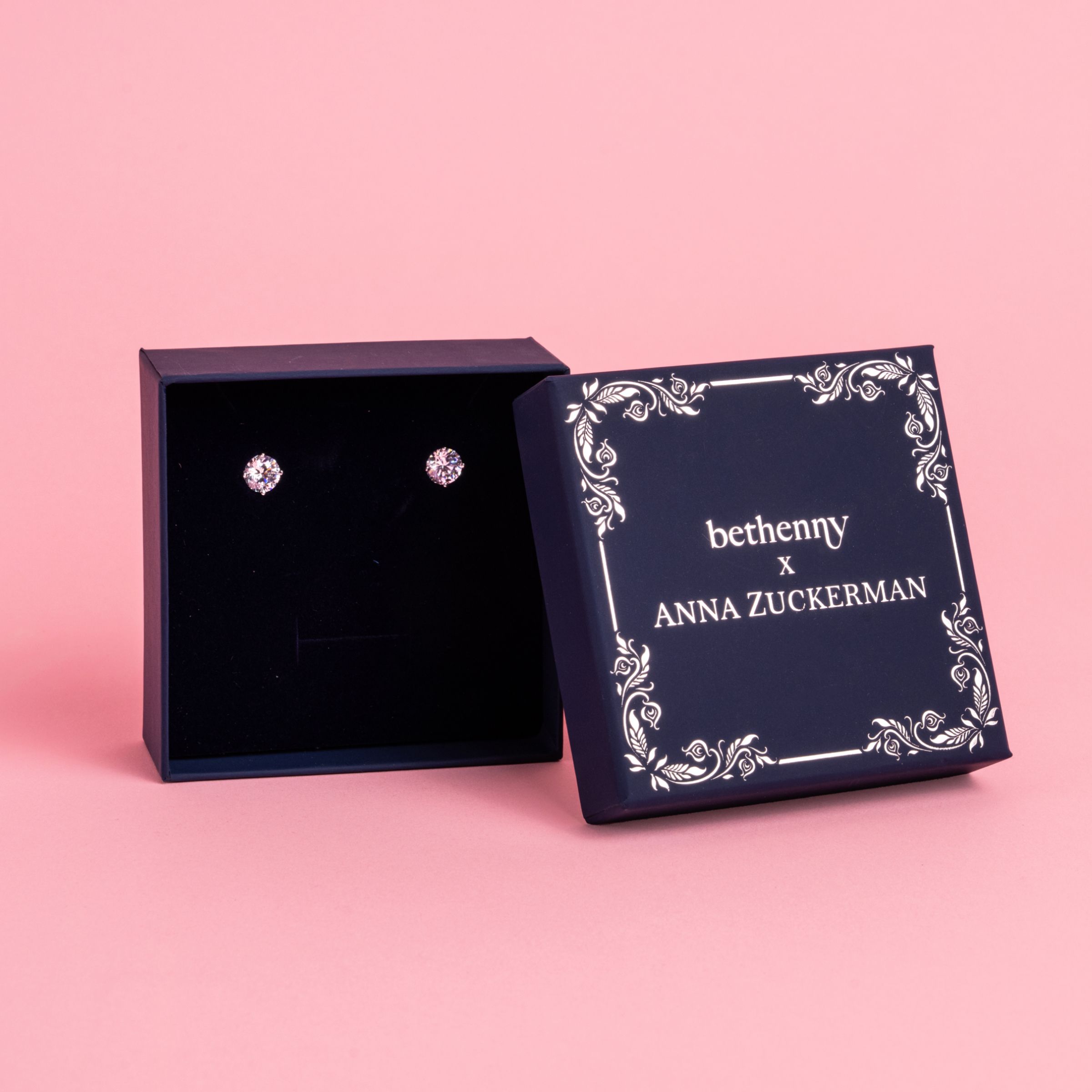 Bethenny Frankel x Anna Zuckerman Just Like Diamonds Studs